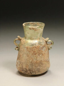 Ancient Roman Empire Glass Drinking Cup - View 3
