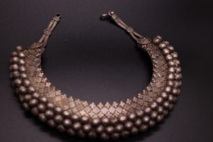 Gilded Echoes: Triple-Tier Collar - View 1