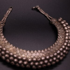 Gilded Echoes: Triple-Tier Collar